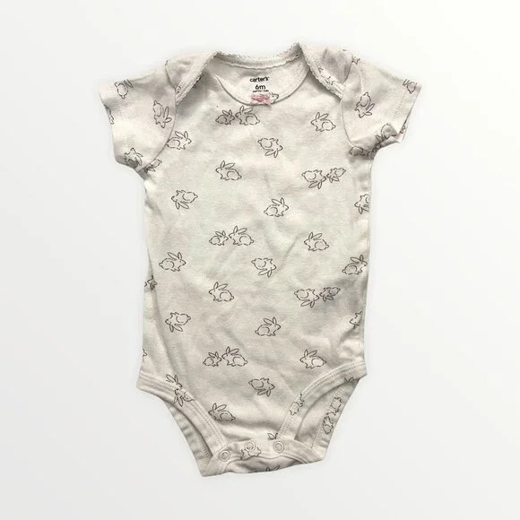 Baby Girls 3-6 Month Onsies Bodysuits Lot of 5 - Picture 6 of 9